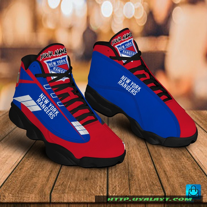 Personalised New York Rangers Air Jordan 13 Shoes – Usalast