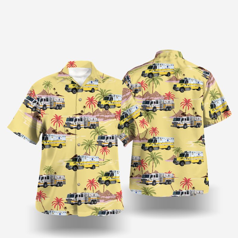 Annapolis Anne Arundel County Maryland Annapolis Neck Fire Station 8 Hawaiian Shirt – Hothot