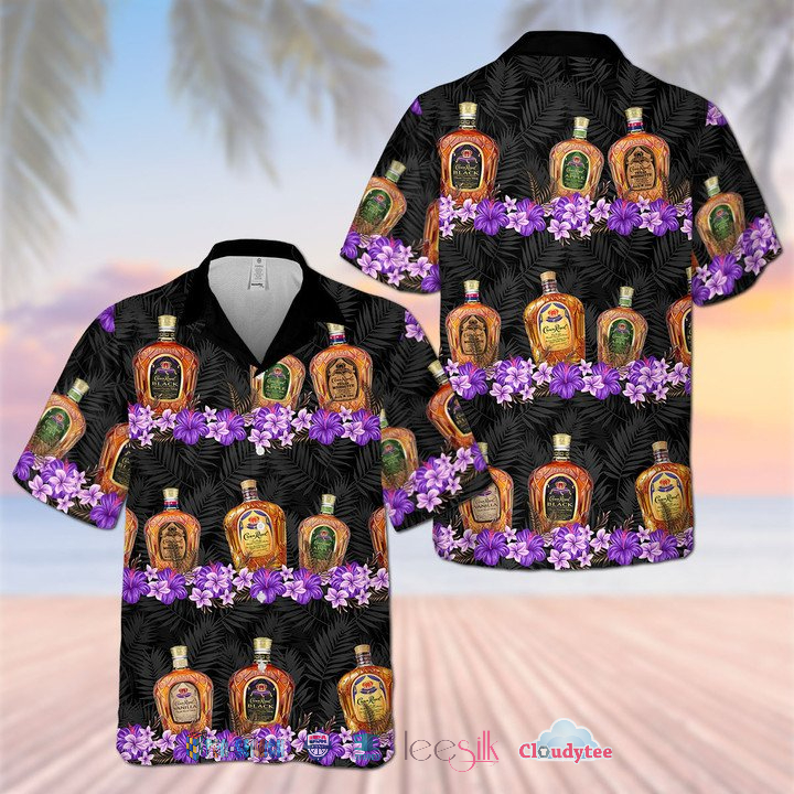 Crown Royal Polynesian Flowers Hawaiian Shirt – Hothot