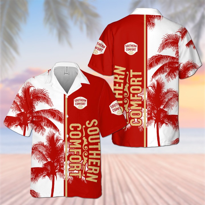 Southern Comfort Beer Palm Tree Hawaiian Shirt – Hothot