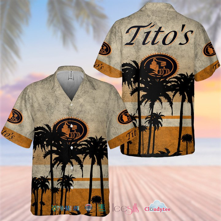 Tito’s Hand Made Palm Tree Hawaiian Shirt – Hothot