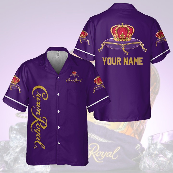 Personalized Crown Royal Hawaiian Shirt – Hothot