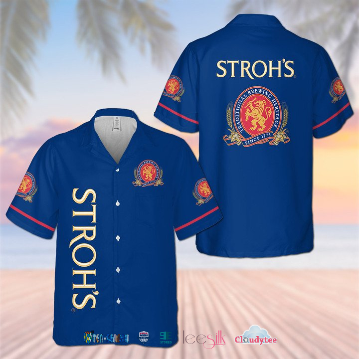 Stroh’s Beer Hawaiian Shirt – Hothot