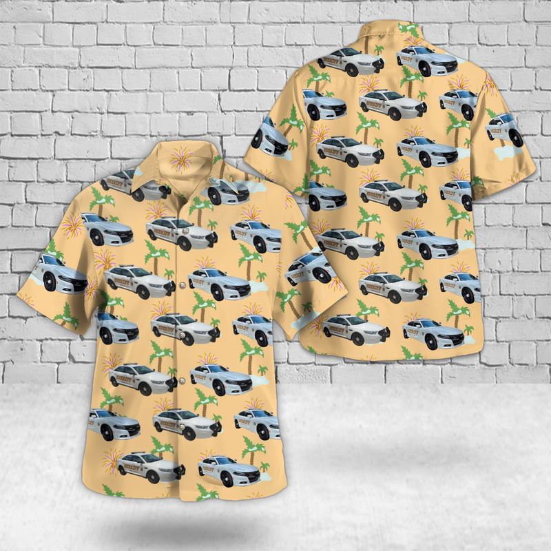 Georgia Bibb County Office Car Christmas Hawaiian Shirt – Hothot