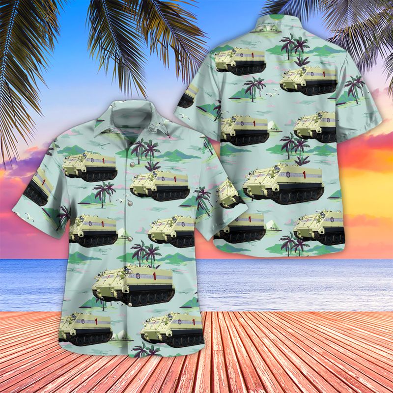 M113 Armored Personnel Carriers In NASA Kennedy Space Center Florida Hawaiian Shirt – Hothot