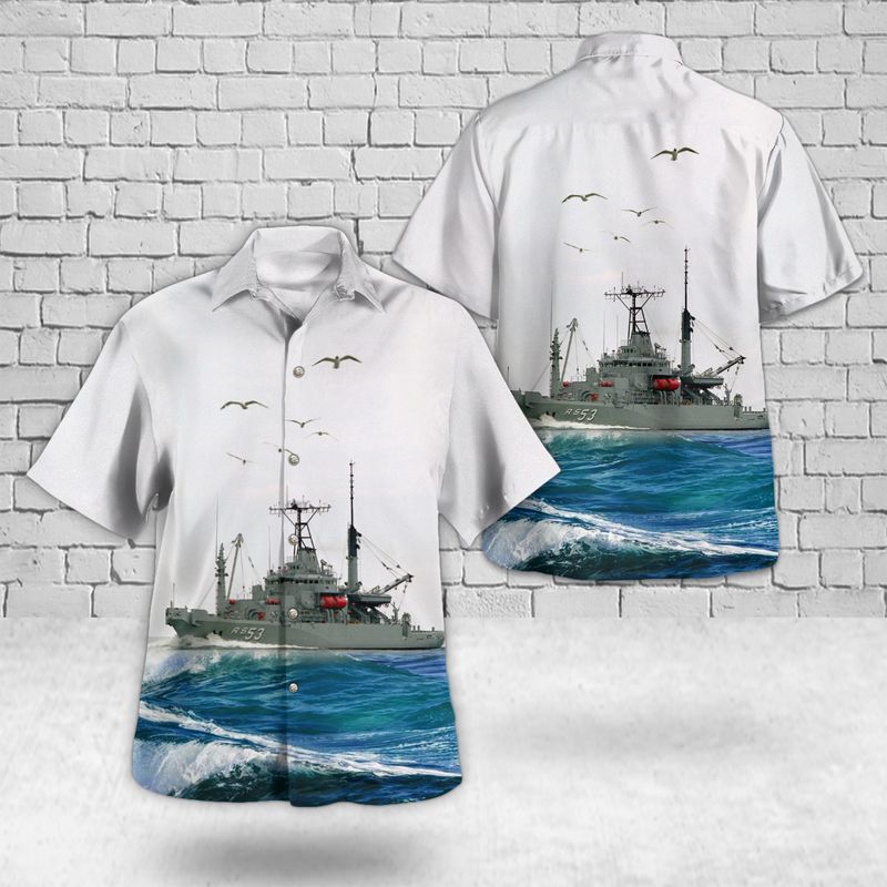 US Navy USS Grapple ARS-53 Safeguard-class Rescue And Salvage Ship Hawaiian Shirt – Hothot