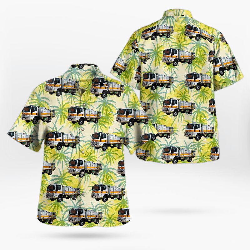 ACT Rural Fire Service Medium Tanker Hawaiian Shirt – Hothot