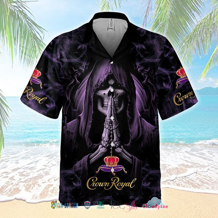 Crown Royal Death Prayer Hawaiian Shirt – Hothot