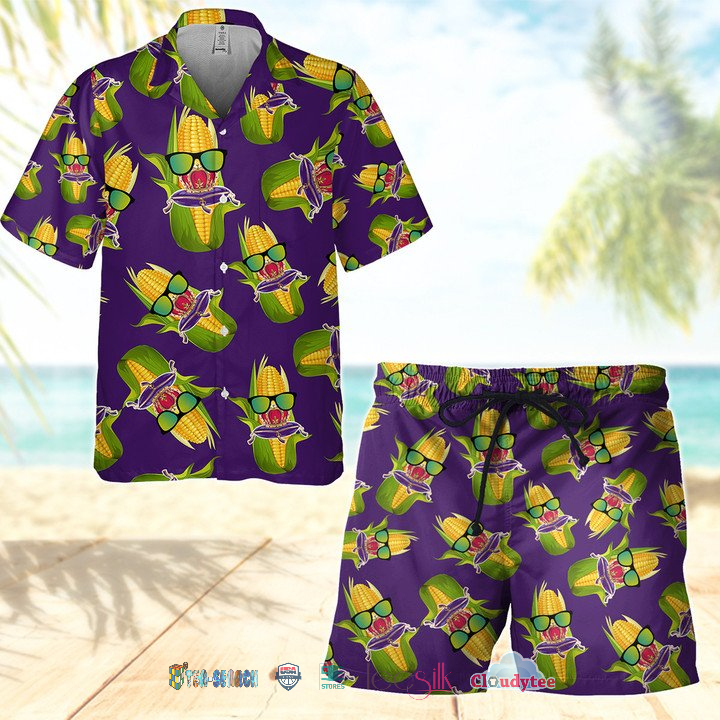 Crown Royal Corn Hawaiian Shirt Beach Short – Hothot