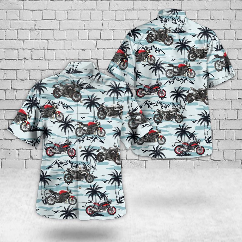 Triumph Street Triple Motorcycle Hawaiian Shirt – Hothot