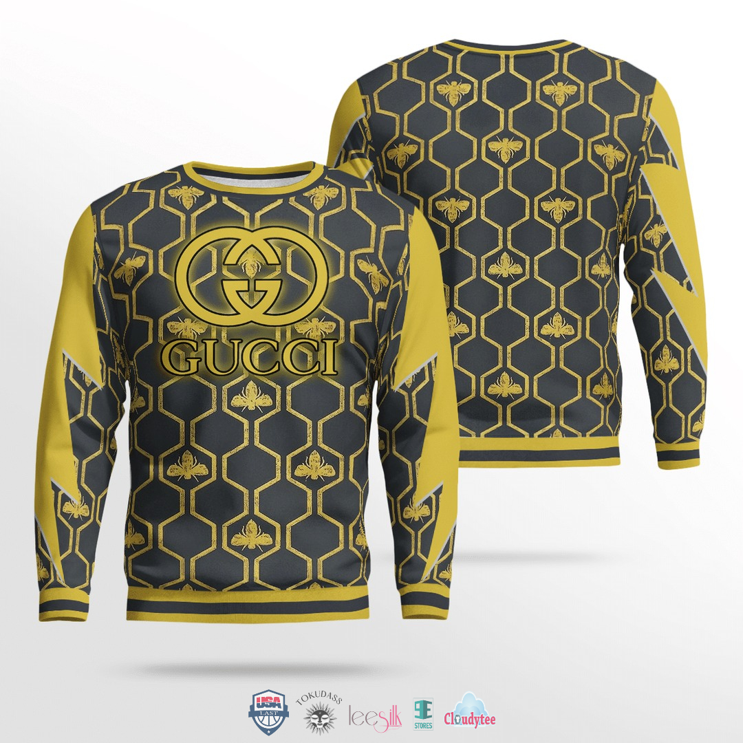 Gucci Hexagon 3D Ugly Sweater – Hothot
