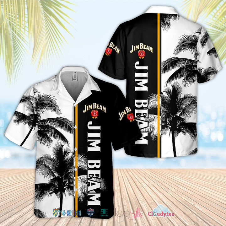 Jim Beam Palm Tree Hawaiian Shirt – Hothot