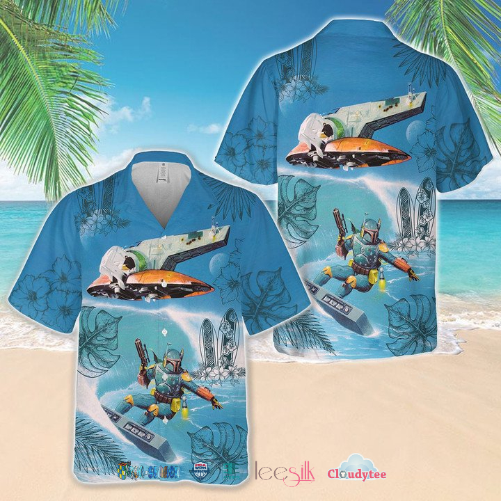 Star Wars Mandalorian Surfing Aloha Shirt – Hothot