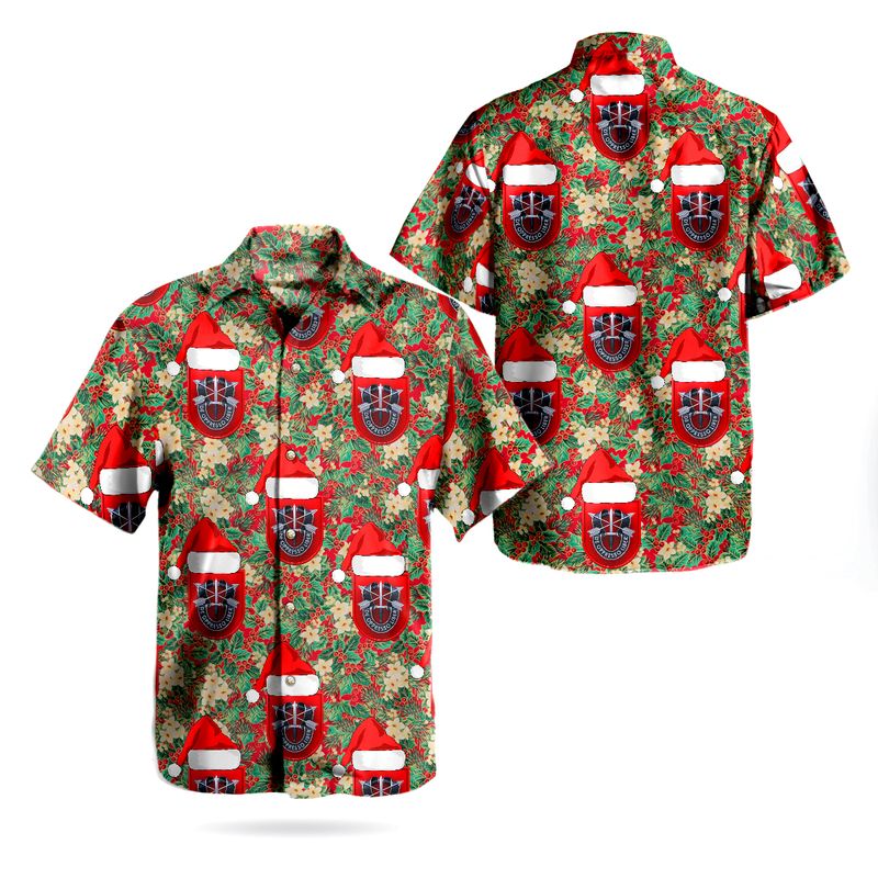 Christmas The 7th Special Forces Group Hawaiian Shirt – Usalast