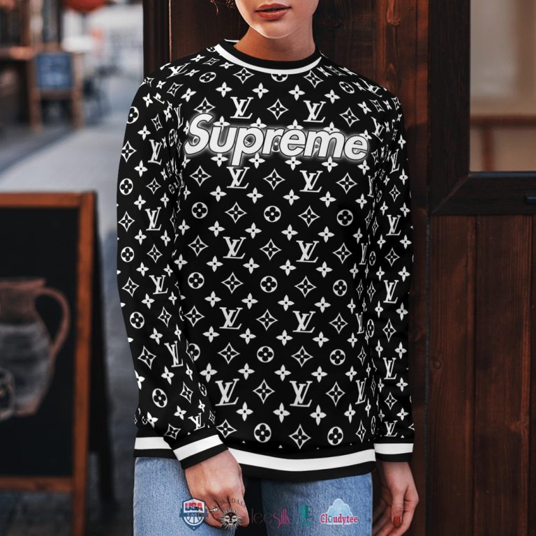 Louis Vuitton Supreme 3D Hoodie And Legging - USALast