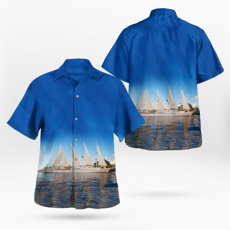 Windstar Cruises Wind Spirit Hawaiian Shirt – Usalast