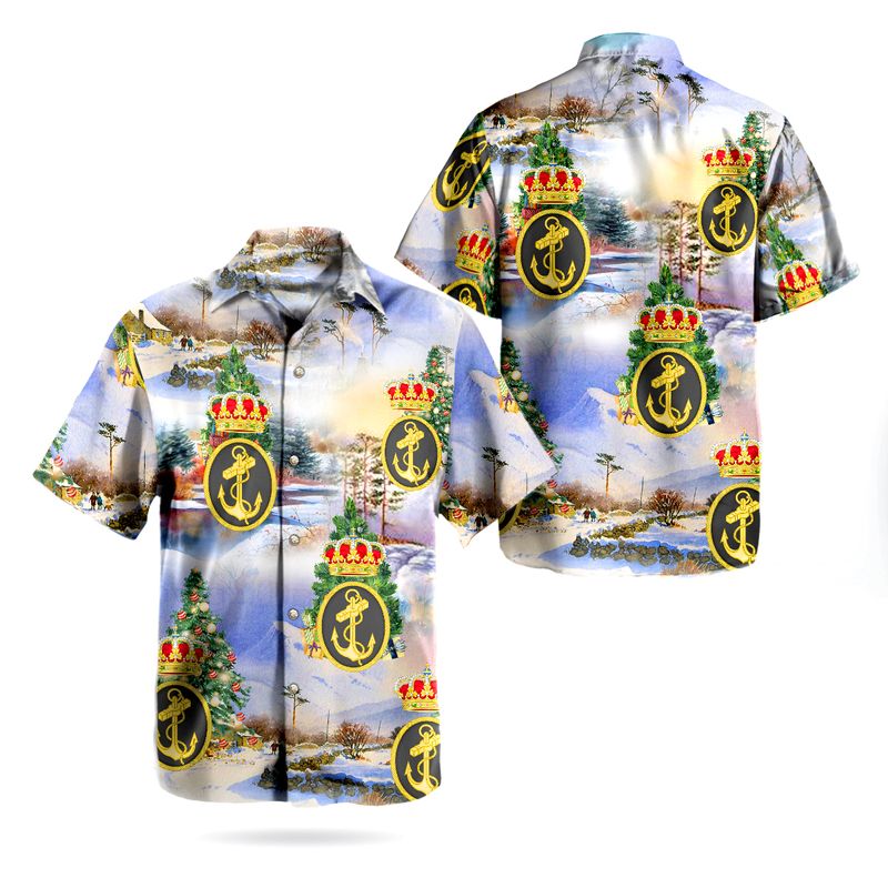 Christmas Spanish Navy Armada Espanola Hawaiian Shirt – Usalast