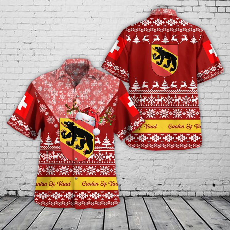 Switzerland Canton of Bern Christmas Hawaiian Shirt – Hothot