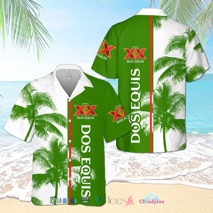 Dos Equis Beer Palm Tree Hawaiian Shirt – Hothot