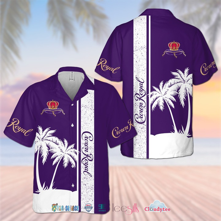 Crown Royal Casual Button Hawaiian Shirt – Hothot