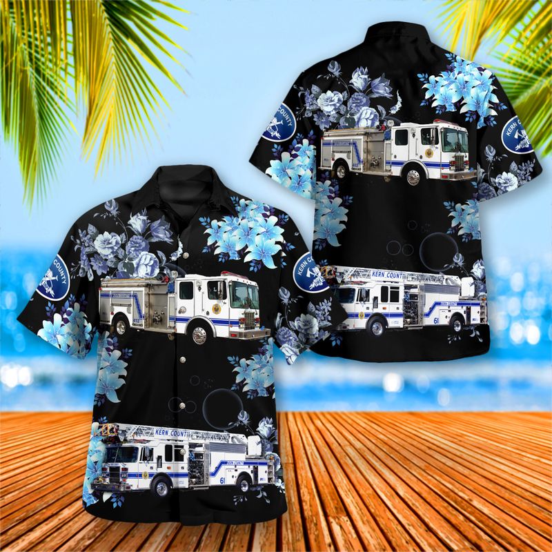 Kern County Fire Department Hawaiian Shirt – Hothot