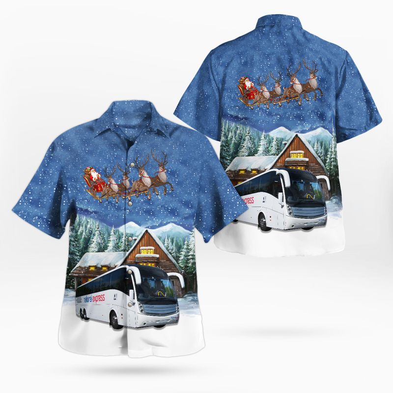 Christmas UK COACH DRIVER Hawaiian Shirt – Usalast