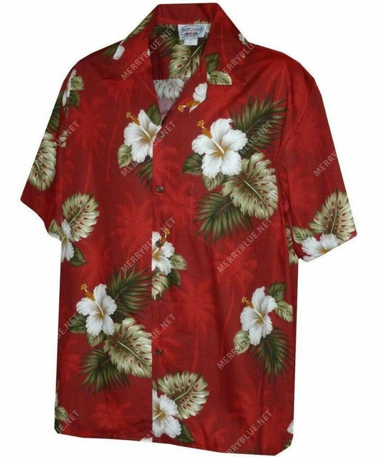 Pacific Legend Mens Hibiscus Palm Hawaiian Shirt 3D All Over Print Men Women Unisex Model 837 – Hothot