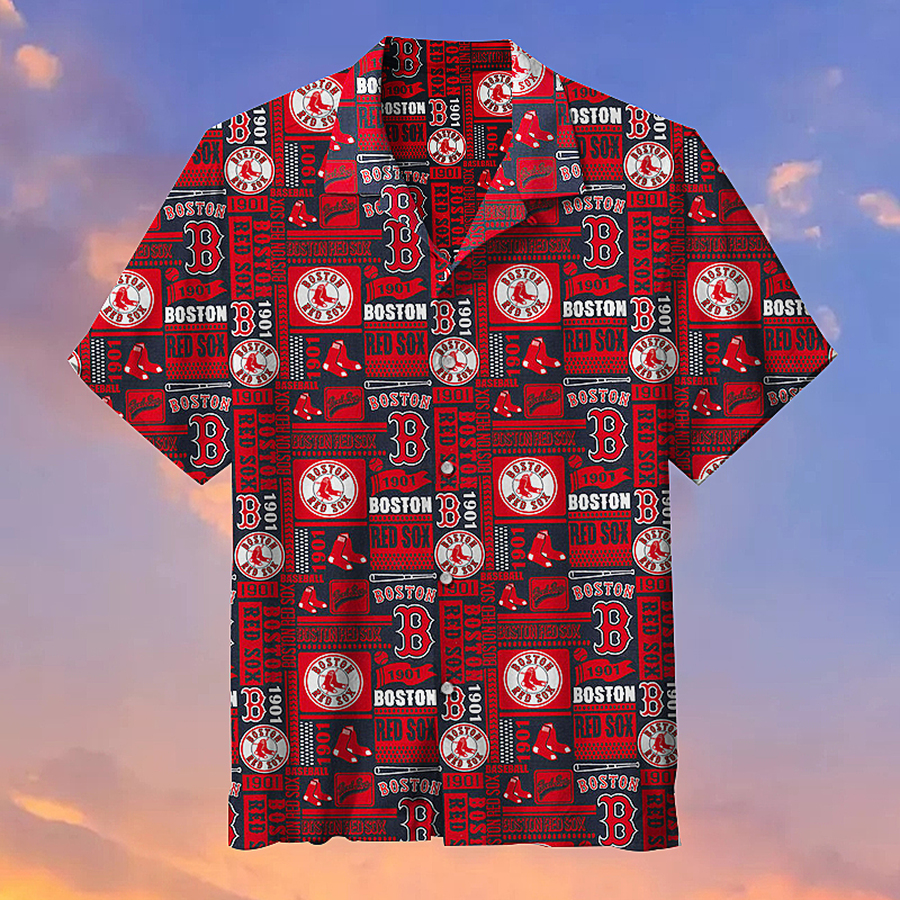 The Boston Red Sox Baseball Unisex Hawaiian Shirt 3D All Over Print Men Women Unisex Model 473 – Hothot