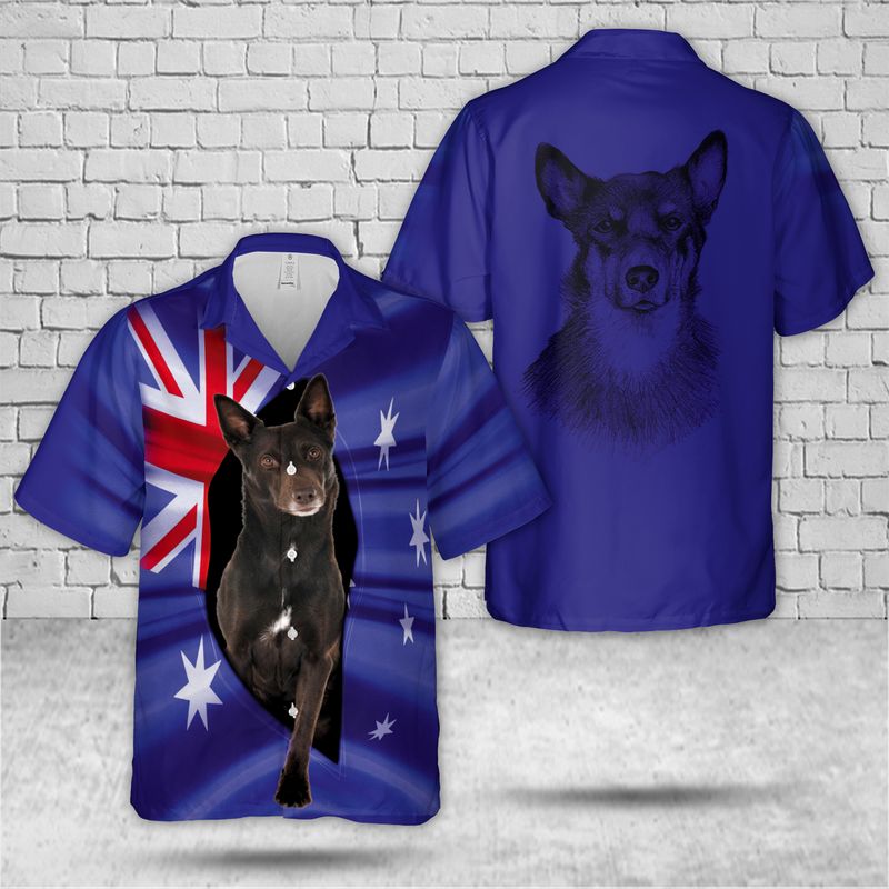 Australian Kelpie Australia Day Hawaiian Shirt – Hothot
