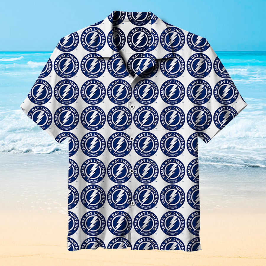 Amazing Tampa Bay Lightning Hawaiian Shirt 3D All Over Print Men Women Unisex Model 14 – Hothot