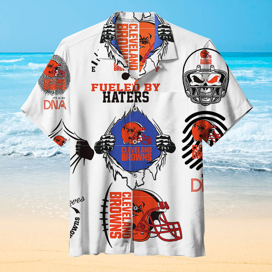 Cleveland Browns Hawaiian Shirt 3D All Over Print Men Women Unisex Model 164 – Hothot