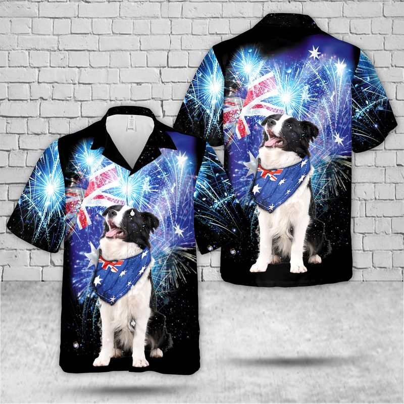 Australian Shepherd Australia Day Hawaiian Shirt – Hothot