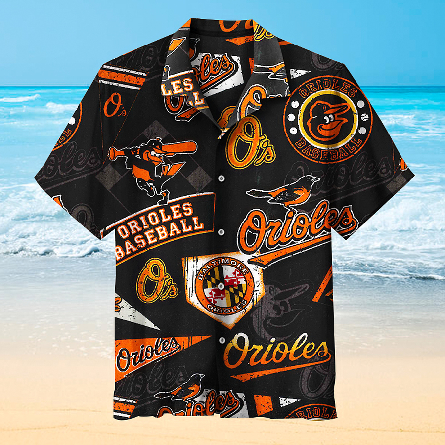Baltimore Orioles-hawaiian Shirt 3D All Over Print Men Women Unisex Model 630 – Hothot