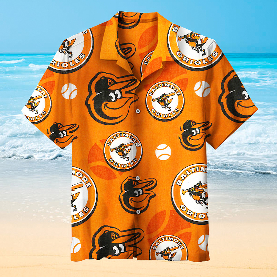 Baltimore Orioles-hawaiian Shirt 3D All Over Print Men Women Unisex Model 677 – Hothot