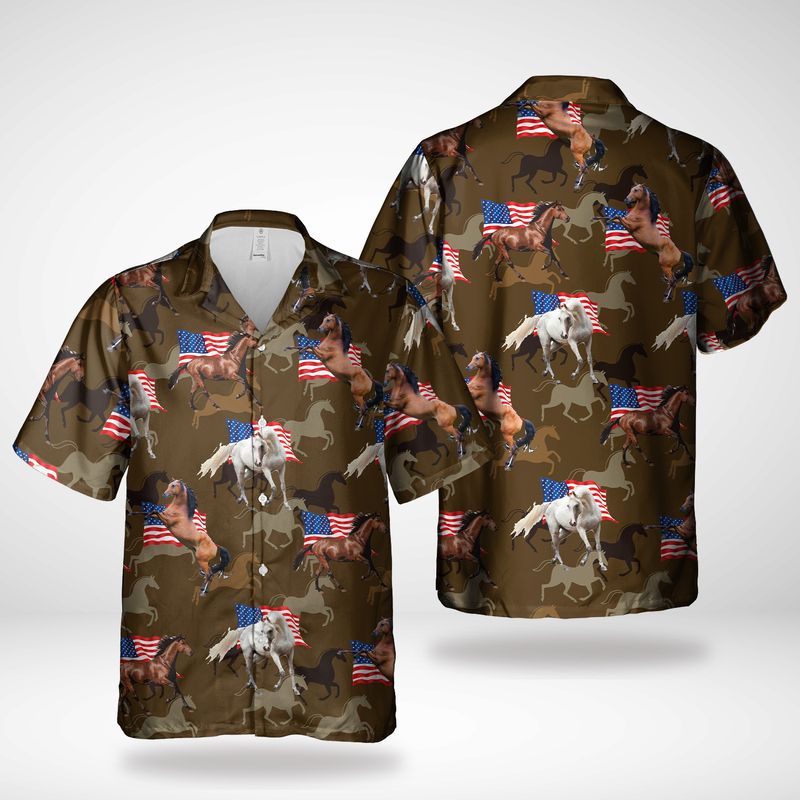 US Arabian Horse Hawaiian Shirt – Hothot