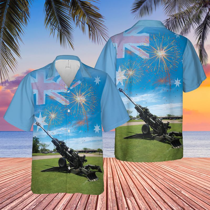 Australian Army M777 Howitzer Australia Day Hawaiian Shirt – Hothot