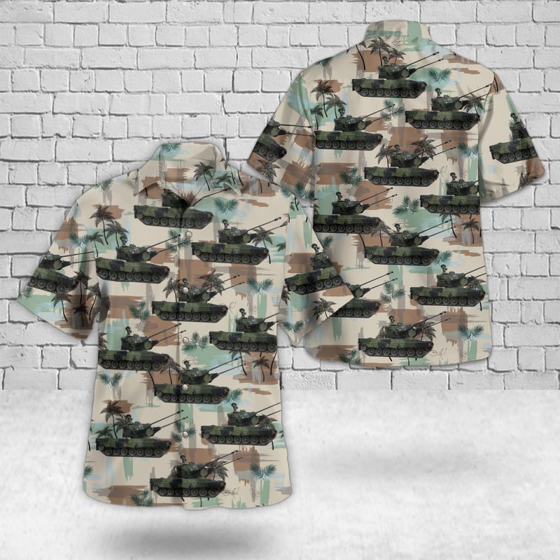 Finnish Army Leopard 2 Marksman Hawaiian Shirt – Hothot
