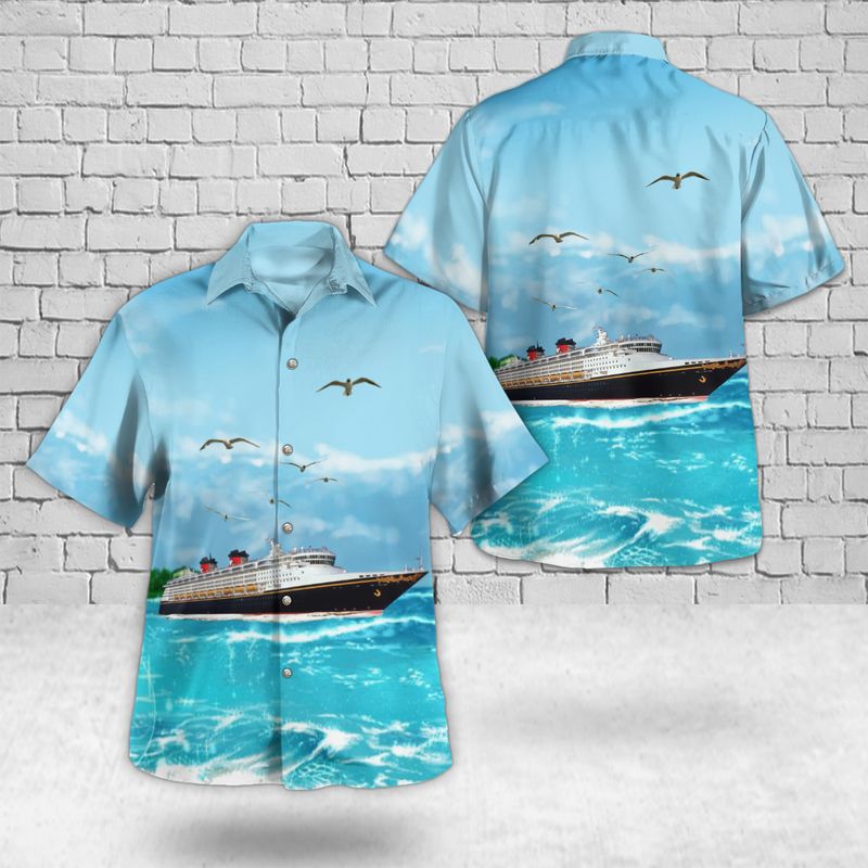 Disney Cruise Line Disney Wonder Cruise Ship Hawaiian Shirt – Hothot