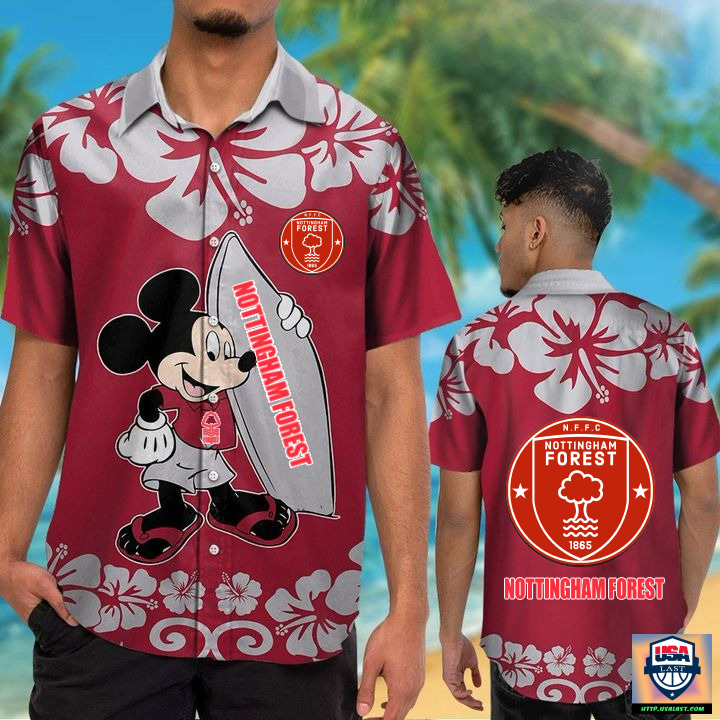 Mickey Mouse Nottingham Forest FC Hawaiian Shirt – Hothot
