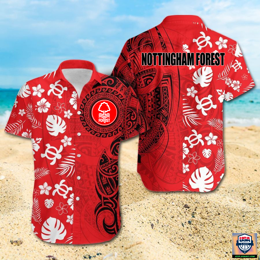 Nottingham Forest FC Turtle Hawaiian Shirt – Hothot
