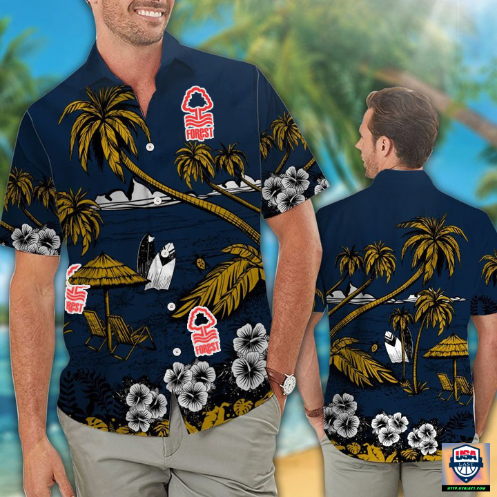 Nottingham Forest Football Club Tropical Hawaiian Shirt – Hothot