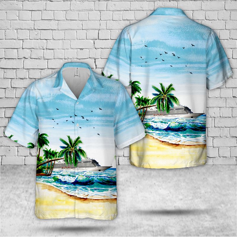 Viking Cruises Viking Star Hawaiian Shirt – Hothot