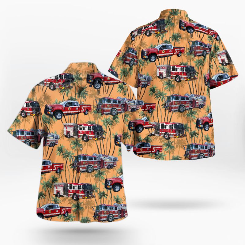 Berks County Pennsylvania The Exeter Township Fire Department Hawaiian Shirt – Hothot
