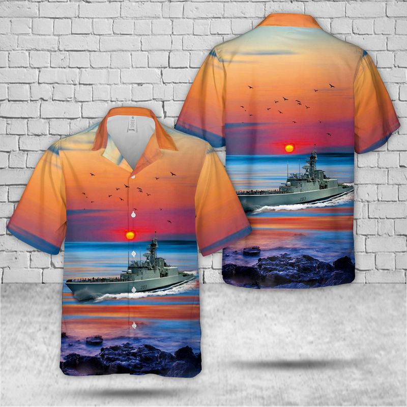 Royal Canadian Navy HMCS Algonquin DDG 283 Hawaiian Shirt – Hothot