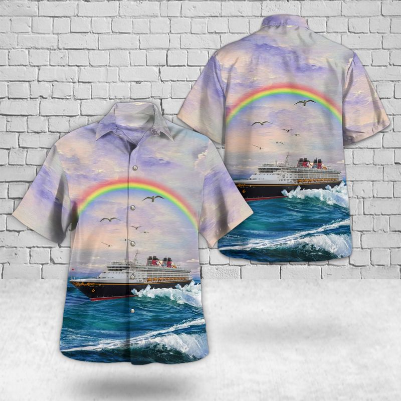 Disney Cruise Line Disney Magic Cruise Ship Hawaiian Shirt – Hothot