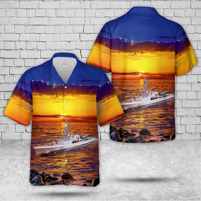 Royal Canadian Navy HMCS Annapolis DDH 265 Hawaiian Shirt – Hothot