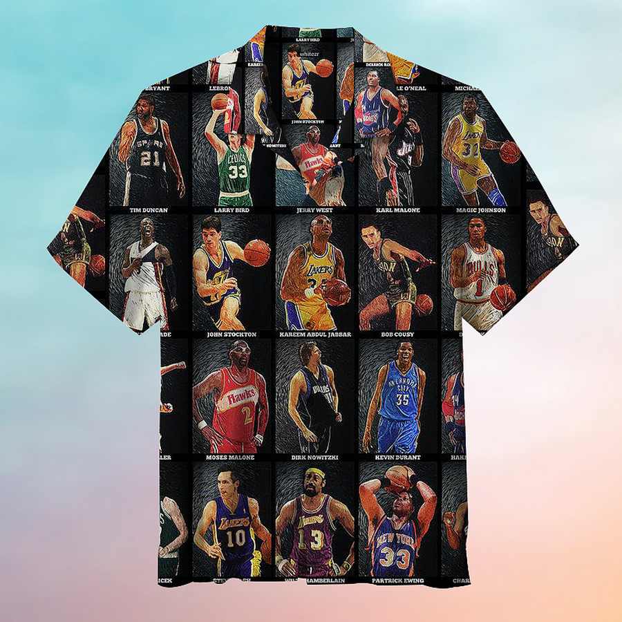 I Love Basketball Unisex Hawaiian Shirt 3D All Over Print Men Women Unisex Model 766 – Hothot