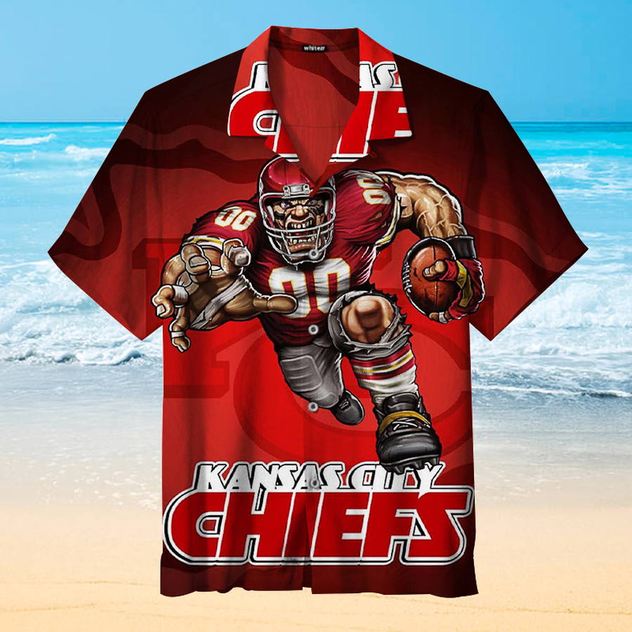 Kansas Chiefs Rugby Hawaiian Shirt 3D All Over Print Men Women Unisex Model 54 – Hothot