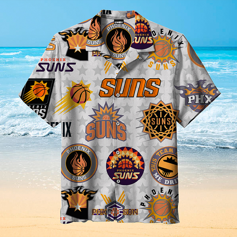Phoenix Suns Hawaiian Shirt 3D All Over Print Men Women Unisex Model 264 – Hothot