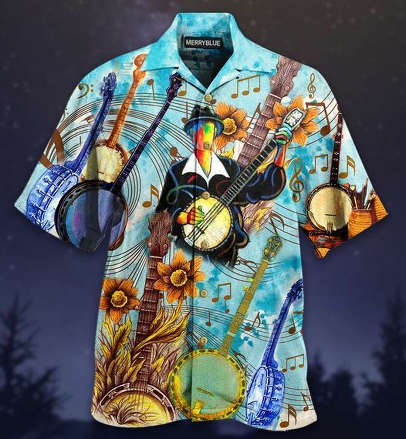 Cheerful Melodies From Banjo Unisex Hawaiian Shirt 3D All Over Print Men Women Unisex Model 574 – Hothot